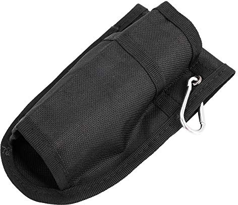 CHICIRIS Tripod Carrier, Photography Pouch, Nylon Belt Bag for Tripod Monopod, Dual Layer Design with Metal Buckle Hook Loop, Accessory for Camera Gear
