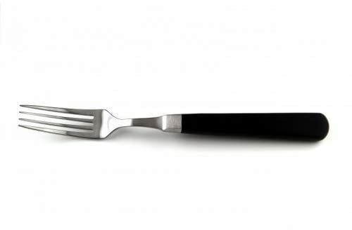Paul Adrian Solingen Steakgabel Set 6tlg. Gabel Grillbesteck Pizzabesteck Schwarz
