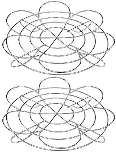 Southern Homewares Canning Rack Reversible Stacking System - For Pressure Cooking Canning Mason Jars Food Storage - 2 Pack