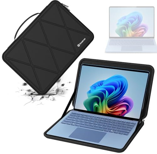 Smatree Hard EVA Schutzhülle Tasche Kompatibel für 13,8 Zoll Microsoft Surface Laptop,13,8 Zoll Microsoft Surface Copilot+PC 2024, 13,3 Zoll DELL Latitude 7340 Laptop or 2-in-1 Notebook Tasche (X8032)