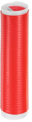 sourcing map Silicone Pan Handle Sleeve, Heat Resistant Potholder Pot Holders Cover Sleeve for Cast Iron Frying Pan Handle Holder Spatulas, Red (M)