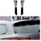 Heckflügel Für SEAT Leon 5F Für FR (Fünftürer) 2013 2014 2015 2016 2017 2018 2019 2020 2021 Heckscheibe Seitenspoiler Flügel Auto Canards Splitter Heckspoiler(Glossy Black)