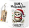 Tassenliebling® Eule Tasse personalisiert - Kindertasse mit Namen - Frohe Weihnachten - Eule Geschenke - Weihnachtstasse - Personalisierte Geschenke Kinder - Kinderbecher aus Keramik 330ml