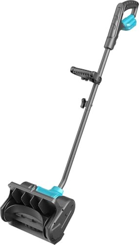AGT Schneebesen: Akku-Schneebürste und -Schneefräse für 18-V-Akku, 25 cm, 2.700 U/Min. (Schneebesen elektrisch, Hand Schneefräse, Schneeschaufel)