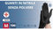 S&S Medical 100 Gants NITRILE jetables résistants sans poussière Dispositif médical hypoallergéniques sans latex | Médecins Chef Esthéticiens Tatoueurs Usage alimentaire Différentes tailles (Noir, M)