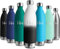 Botella Termica 1L, Cantimplora Acero Inoxidable Reutilizable con Doble Pared, Garrafa Termica sin BPA, Cantimplora Termica para Adultos, Escuela, Oficina, Viajes, Deporte, Yoga, Senderismo
