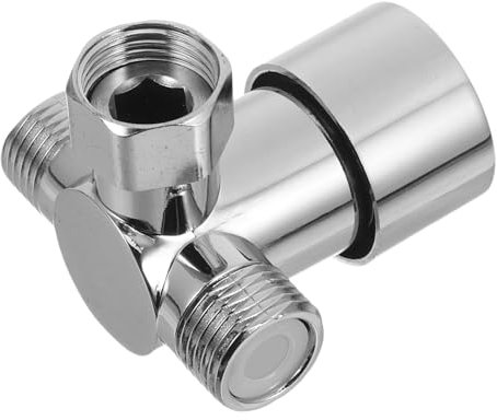 SHINEOFI Dreiwegetemperaturregelventil Für Warmes Und Kaltes Wasser Wassermischventil Für Waschbecken Wassertemperatur Einstellend Aus Aluminiumlegierung Für Badezimmer Und Küche