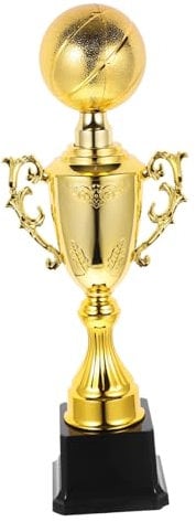 HOMSFOU Di Basket Coppa Del D'oro Mini Trofei Coppa Dei Trofei Del Premio Per Il Risultato Trofei Di Successo Decorazione Del Plastica