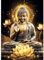 TOSTOG Diamond Painting für Erwachsene,Buddha Statuen Diamant Painting Kits Full Drill Bilder 5D DIY Diamant Malerei Set 30x40cm für Wanddekor