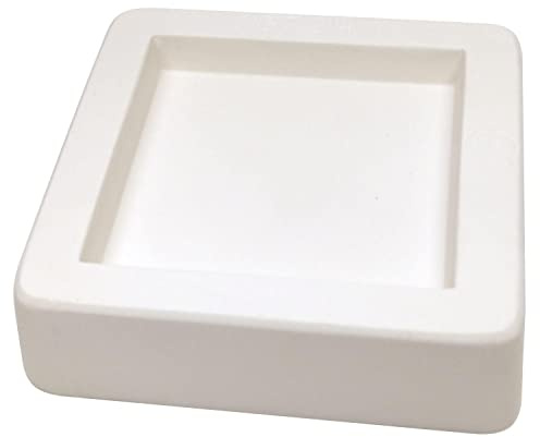 Creative Paradise 4 Square Tile Casting Mold
