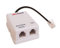 telecom Filtro ADSL Telefono Presa RJ 11 TELEFONICO Modem Splitter Plug FAX