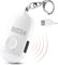 Personal Alarm for Women with LED Flashlight. Rechargeable, Waterproof, White, Small Police Approved Panic & Rape Alarm with Keyring for Students, Elderly, Girls & Kids