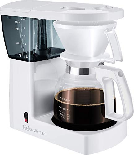Melitta Cafetera automática Excellent 4.0 M511WH: tecnología de preparación avanzada que aprovecha todos los aromas y matices de sabor del café