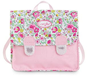 Corolle 9000212340 - Schultasche, Floral, für alle 36cm MaCorolle Puppen, ab 4 Jahren