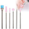 Brrnoo Brocas para Uñas, Profesionales Fresas para Torno Manicura para Quitar Gel Acrílico Cutícula, Diamante Broca Manicura, Herramientas para Embellecer Uñas, Pulir (JG#6)