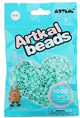 Artkal® Midi 5 mm Bügelperlen Beads / 1000 Stück/S-119 Frosty Blue