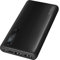 Logilink PA0280 - Powerbank 10.000 mAh, 2X USB, 2-in-1 Kabel, mit Display, gleichzeitziges Aufladen von 2 Geräten, Farbe: Schwarz