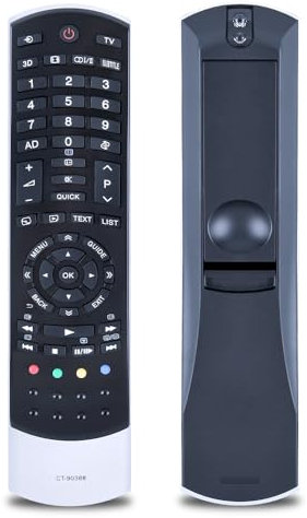 TCNOUMT Ersatzfernbedienung CT-90388 für Toshiba TV 32RL838 32RL838G 32TL838 32TL868 40TL838G 40TL838R 40TL868G 40RL838 46TL838 46TL838G 46TL838F-Keine Einrichtung erforderlich