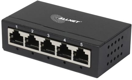 AllNet ALL-SG8005 Switch unmanaged 5 Port Gigabit / 5X LAN / Lüfterlos