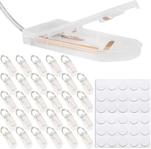 EatPitaya 30Pcs CR2032 Battery Holder 2x 3V Coin Cell Battery Holder Socket Battery Storage Boxes and Wire Lead ON-OFF Switch with Double sided tape