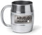 mundohuevo® Jarra de cerveza personalizada acero inoxidable 304 | Regalo original para abuelos | Abuelo molas un huevo | Color plateado aspecto barril | Capacidad 500 ml.