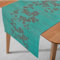 DecoHomeTextil Heimtextilmanufaktur Miami Tischläufer Tablerunner Breite 40 cm Länge und Farbe wählbar Sunrise Salbeigrün 40 x 340 cm
