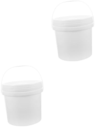 2St Eimer für Feuchttücher feuchttücherbox feuchttücher spenderbox Feuchttuchbox Feuchttuchspender für Badezimmer Feuchttücherbehälter Halter Spender für Windeltücher Plastik Weiß IMIKEYA
