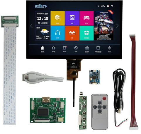 8 pouces 1024x600 LCD écran pilote Control Board numériseur USB écran tactile écran assisté par ordinateur portable Raspberry Pi orange Pi écran assisté par ordinateur sous - écran moniteur