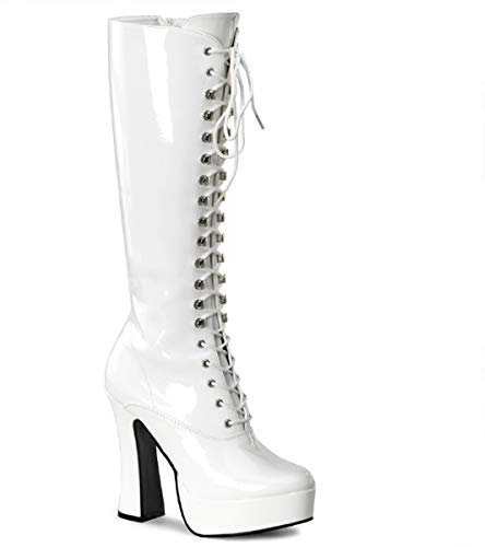 Pleaser Electra-2020 - Sexy Stivali con i Tacchi Alti e Plateau 36-48, US-Damen:EU-36 / US-6 / UK-3