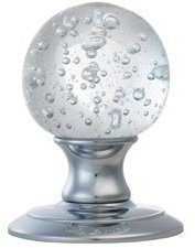 CARLISLE AC013CP Ice Bubble Crystal Door Knob