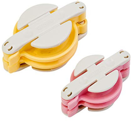 Clover Turbo Pompon Maker, 2er-Set klein Ø 34 + 35 mm