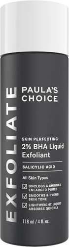 Paula's Choice Flüssiges Hautpeeling mit Salicylsäure entfernt Pickel und Pickel bei fettiger und zu Akne neigender Haut 118ml klar