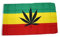 Flagge / Fahne Rasta Hanf 90 x 150 cm FLAGGENMAE®