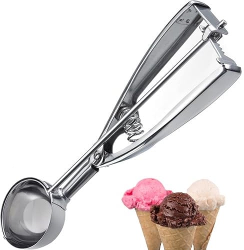 Westmark Cuchara para helado, Con mango de pinza, Longitud: 21,8 cm, Acero inoxidable, Profi, Plateado, 62942270
