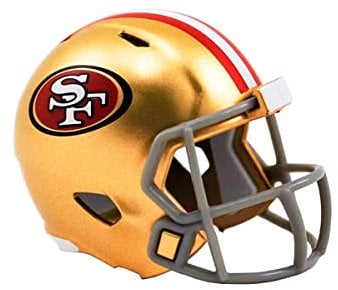 Riddell San Francisco 49ers Mini-Speed Pocket Pro Micro/Kamerahandys/Football Helm
