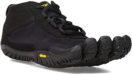 Vibram Homme V-Trek Basket, Bleu/Noir, 41 EU