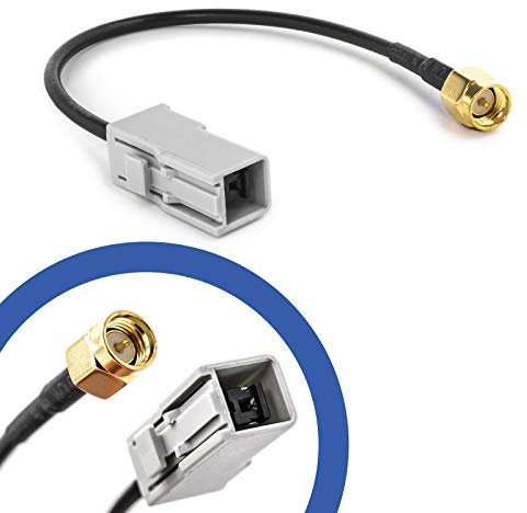 Auto KFZ Antennen Adapter GT5 (M) Buchse auf SMA (M) Stecker Kabel GSM GPS DAB