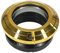 Fantic26 Stunt-Scooter/BMX Full Integrated Headset Steuersatz Kugellager 1 1/8'' I Trick I Tret I Kinder I Roller I Bearing I Topcap I passend für Fast alle Stunt Scooter (Gold Chrome)