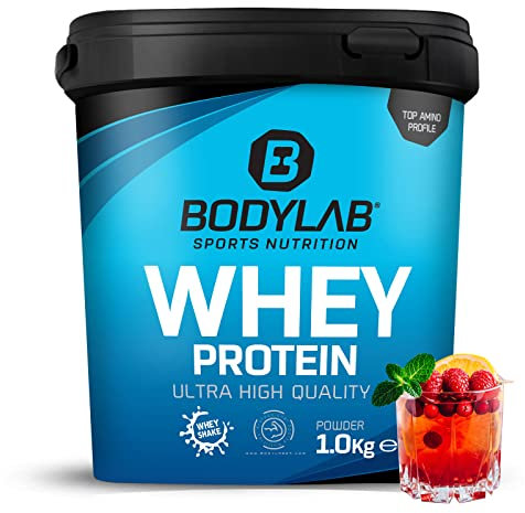 Bodylab24 Whey Protein Pulver, Fruchtmix, 1kg