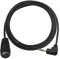 MIDI Din 5 Pin Buchse auf 90 Grad 3.5mm 1/8'' Stecker TRS Stereo Jack Audio Kabel, Discool 5 Pin DIN Kabel für Lautsprecher, Verstärker, Mixe, MIDI Keyboard(0.5M/1.7FT)