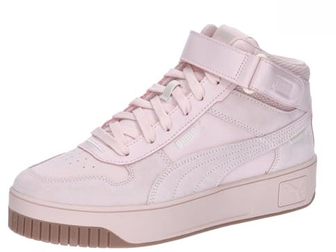 PUMA Femme Carina Street Mid Coquette Sneaker, Island Pink-Island Pink, 39 EU