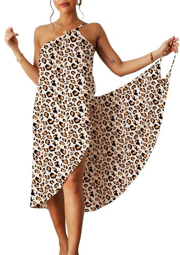 ATRACTIVOLL Mujer Cubre de Traje de baño, Bikini Cover Up, Vestido de Playa Verano, Suelto Beachwear Sexy