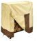 Protection imperméable pour bois de chauffage au design élé qui améliore l'apparence de la terrasse tout en protégeant les bûches à l'extérieur (beige)