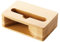 Wooden Phone Speaker Amplifier-Dock Natural Wood Audio Amplifier, Eco-friendly Audio Booster | for Passive Telephone Speakers, Desktop Cradle, Boost