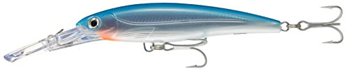 Rapala - X-Rap Magnum Angelköder - Angelzubehör mit großer Tauchschaufel - Salzwasser Spinnköder- Lauftiefe 6m - Fischköder 14cm, 46g - Hergestellt in Estland - Hot Chartreuse UV