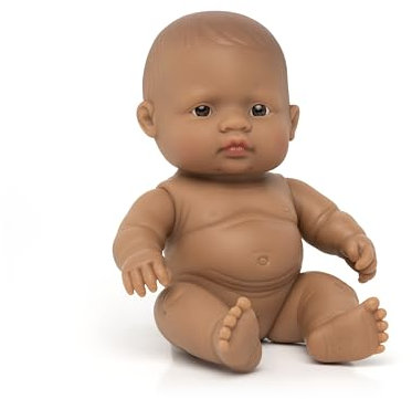 Miniland Babypuppe südamerikanisches Mädchen 21cm-31148, Merhfarbig