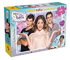 Liscianigiochi 43552 Violetta Puzzle - Reversible Supermaxi 108