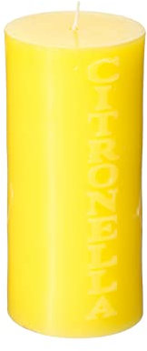WERKA PRO - 07329 Bougie Citronnelle Jaune Grand Modèle