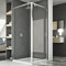 Idralite Box Doccia 80x100 AP. 100 CM H185 Trasparente MOD. Sintesi Duo 1 Anta