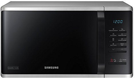 Samsung MS23K3513AS Piano di lavoro 750W Nero, Argento